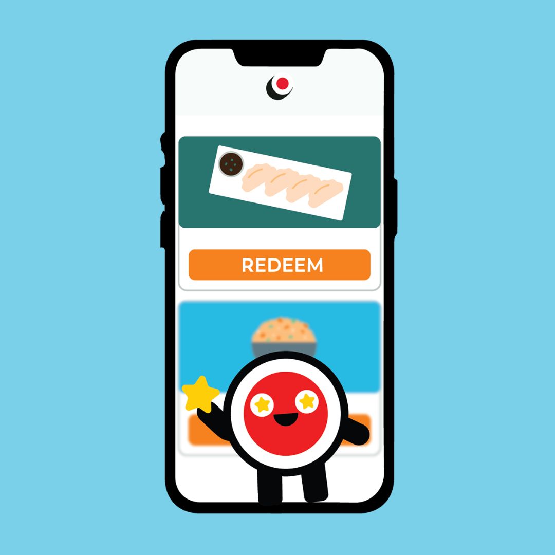 redeem sushi maki rewards and exclusive offers on the app