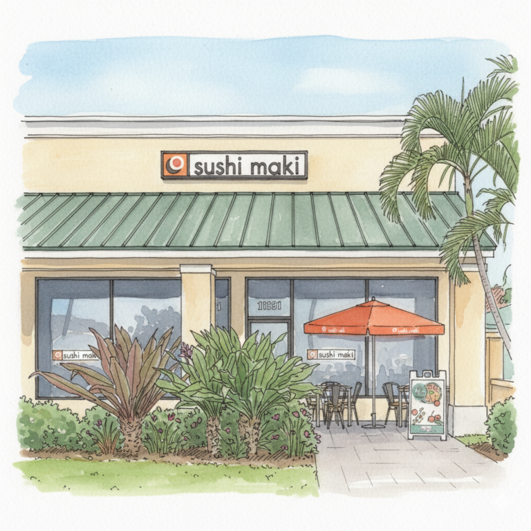 sushi maki kendall sketched photo