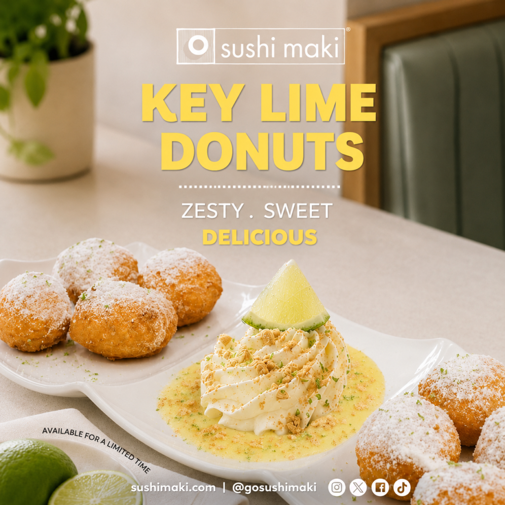 Our Seasonal Key Lime donuts are back!