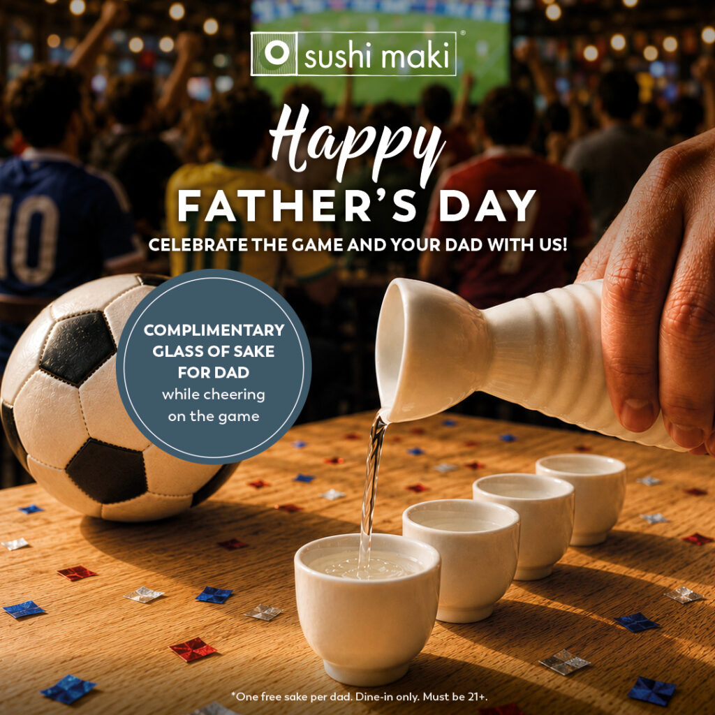 Sushi Maki Father's Day Celebration